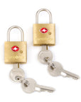 Samsonite Travel Sentry TSA Brass Key Locks (2-Pack)